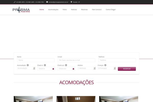Starhotel theme site design template sample