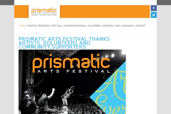 prismatic theme websites examples