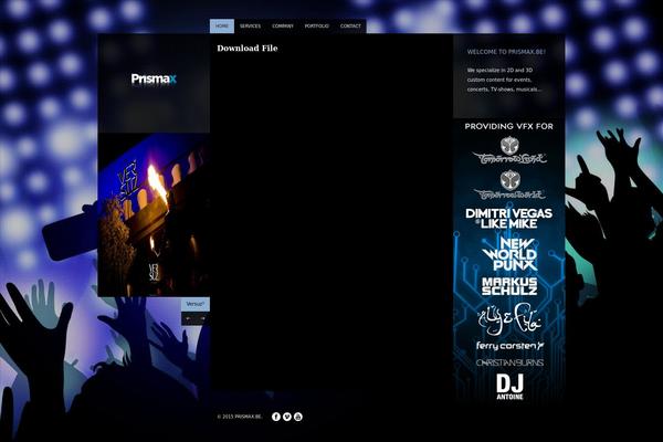 Site using Hana Flv Player plugin
