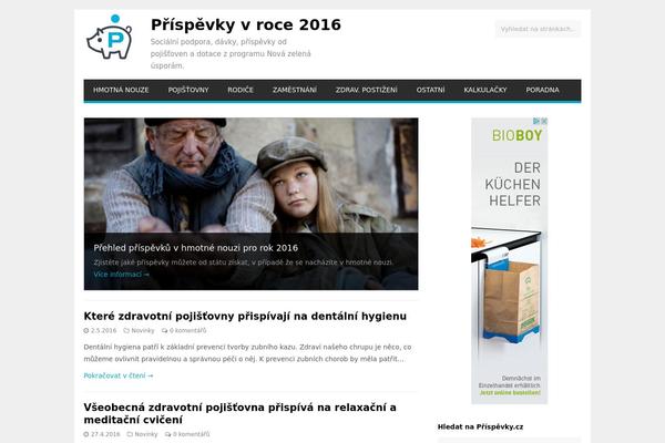 GoPress theme site design template sample