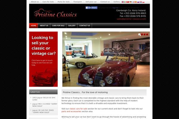 Automobile theme site design template sample