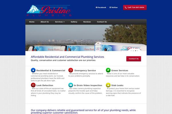 Nexus theme site design template sample