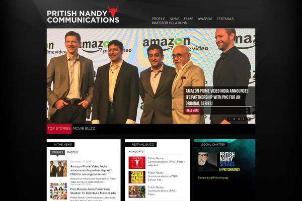 Action theme site design template sample