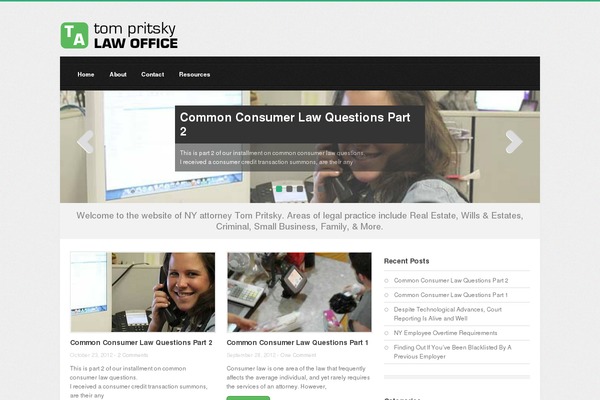 pritsky.net site used Cleanresponse