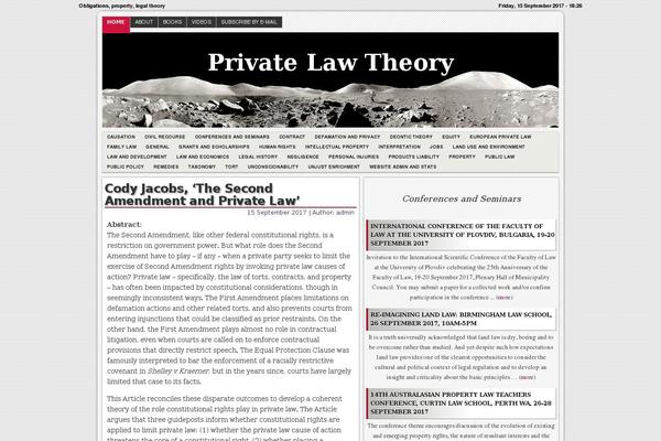 RedLine theme site design template sample