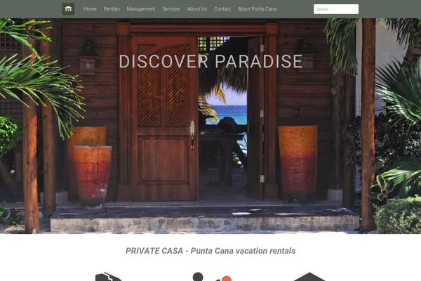 Tesseract-master_branch theme site design template sample