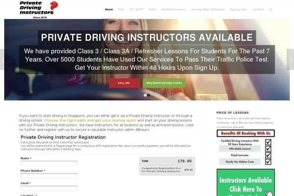 Vimes theme site design template sample