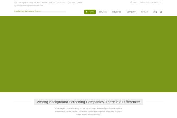 Stockholm theme site design template sample
