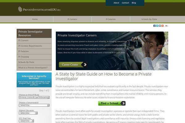 Site using Xyz-schools plugin