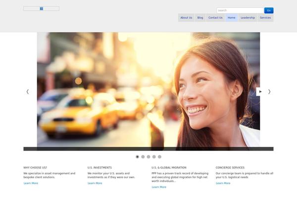 Cherry Framework theme site design template sample