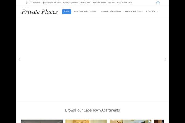 Site using Booking Manager plugin
