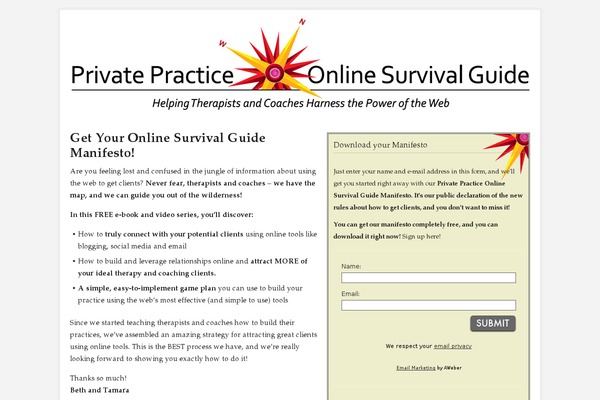 Prose theme site design template sample