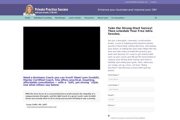 Enfold-child theme site design template sample