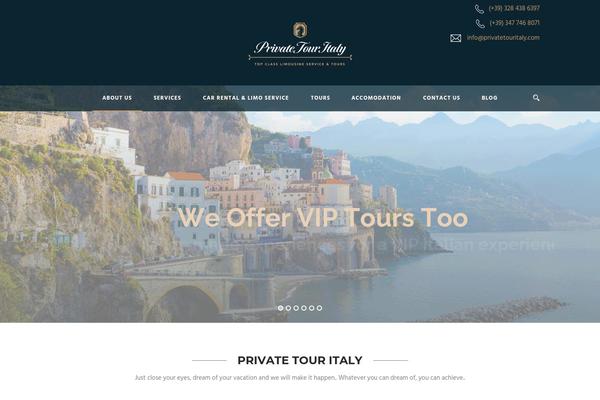 privatetouritaly.com site used Limoking