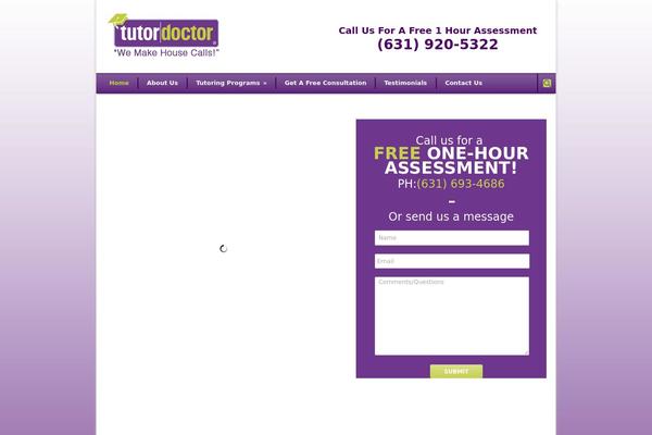 Modernize theme site design template sample
