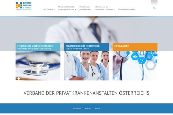 privatkrankenanstalten.at site used Rematic-clean