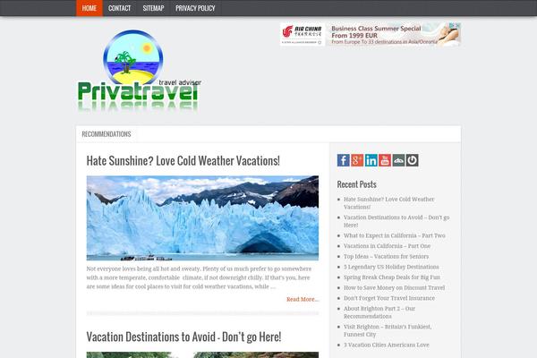 Currents theme site design template sample