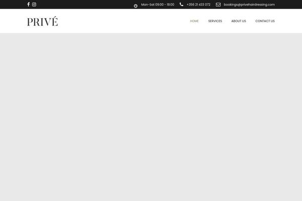 privehairdressing.com site used Hairdresser-child