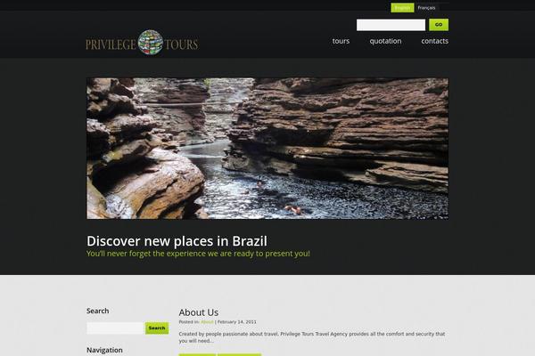 privilege-tours.com site used Theme1404