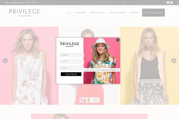 privilege.cl site used Privilege