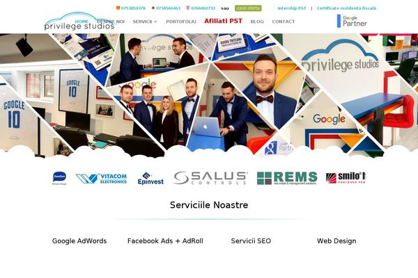 privilegestudios.ro site used Pst