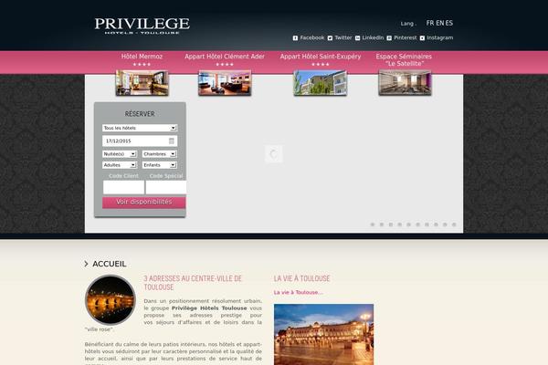 Welcome Inn Parent theme site design template sample