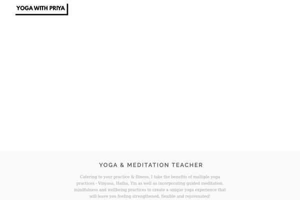 Anahata theme site design template sample