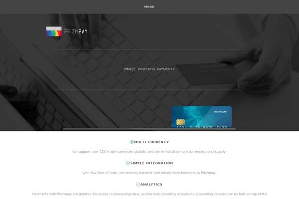 Cayse theme site design template sample