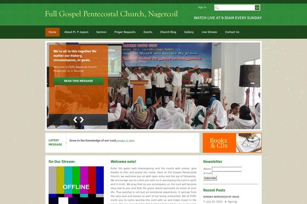 Site using ALO EasyMail Newsletter plugin