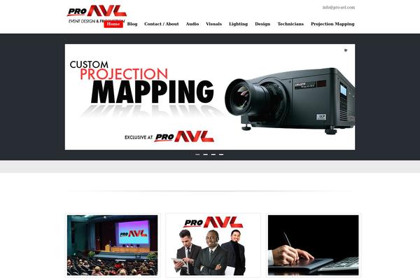 Promotion theme site design template sample