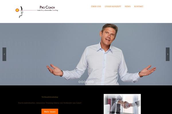 Megalith theme site design template sample