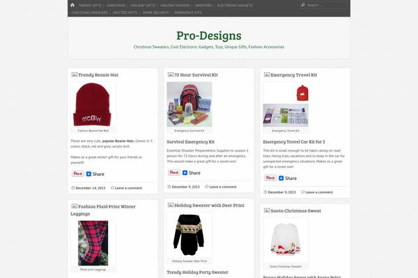 Emphaino theme site design template sample