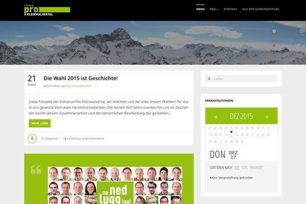 GoBlog theme site design template sample