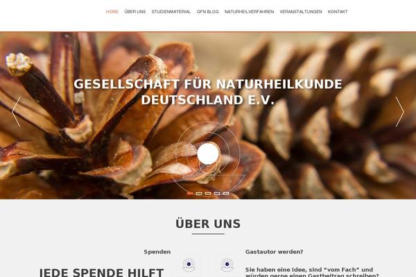 AccessPress Parallax theme site design template sample