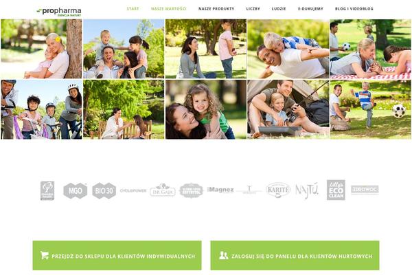 Tilt theme site design template sample