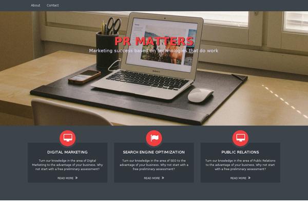 Unconditional theme site design template sample