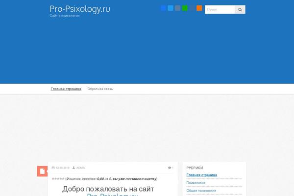 Icy Pro theme site design template sample