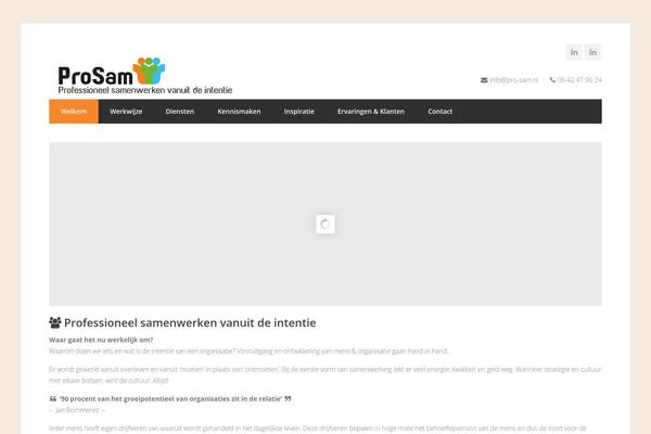 Centum theme site design template sample