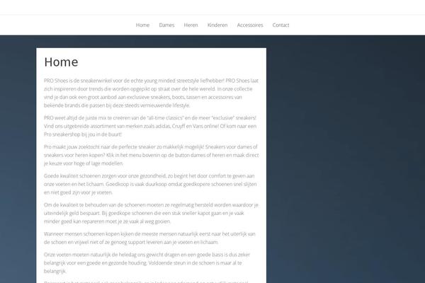 Base WP theme site design template sample
