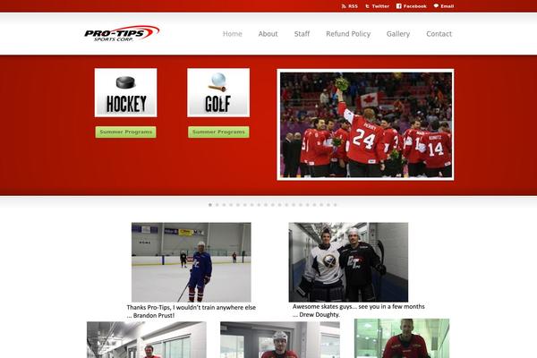 Pt theme site design template sample