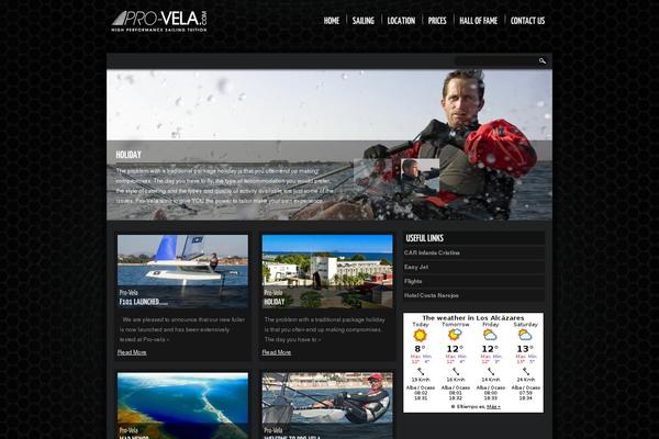 Magnifica theme site design template sample