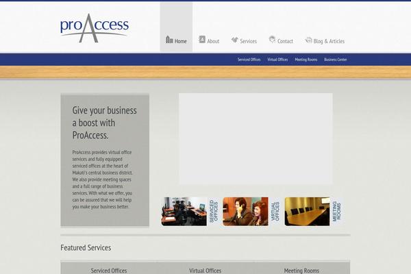 One Touch theme site design template sample
