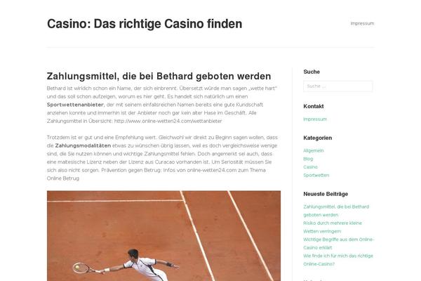 Puro theme site design template sample