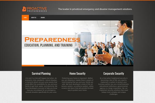 Globex theme site design template sample