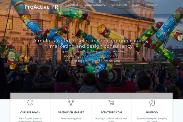 Site using Colibri-page-builder plugin