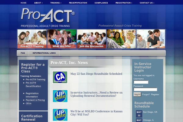 Site using HTML5 Responsive FAQ plugin