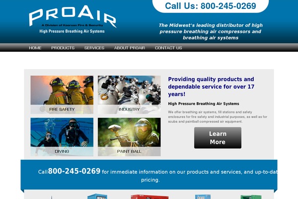 proair theme websites examples