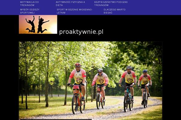 Tribbiani theme site design template sample