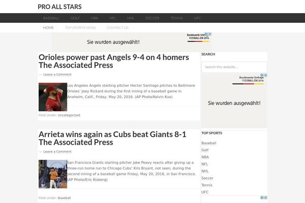 Site using Dynamic Content Gallery plugin