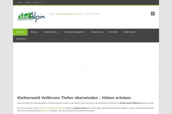 Clockwork theme site design template sample